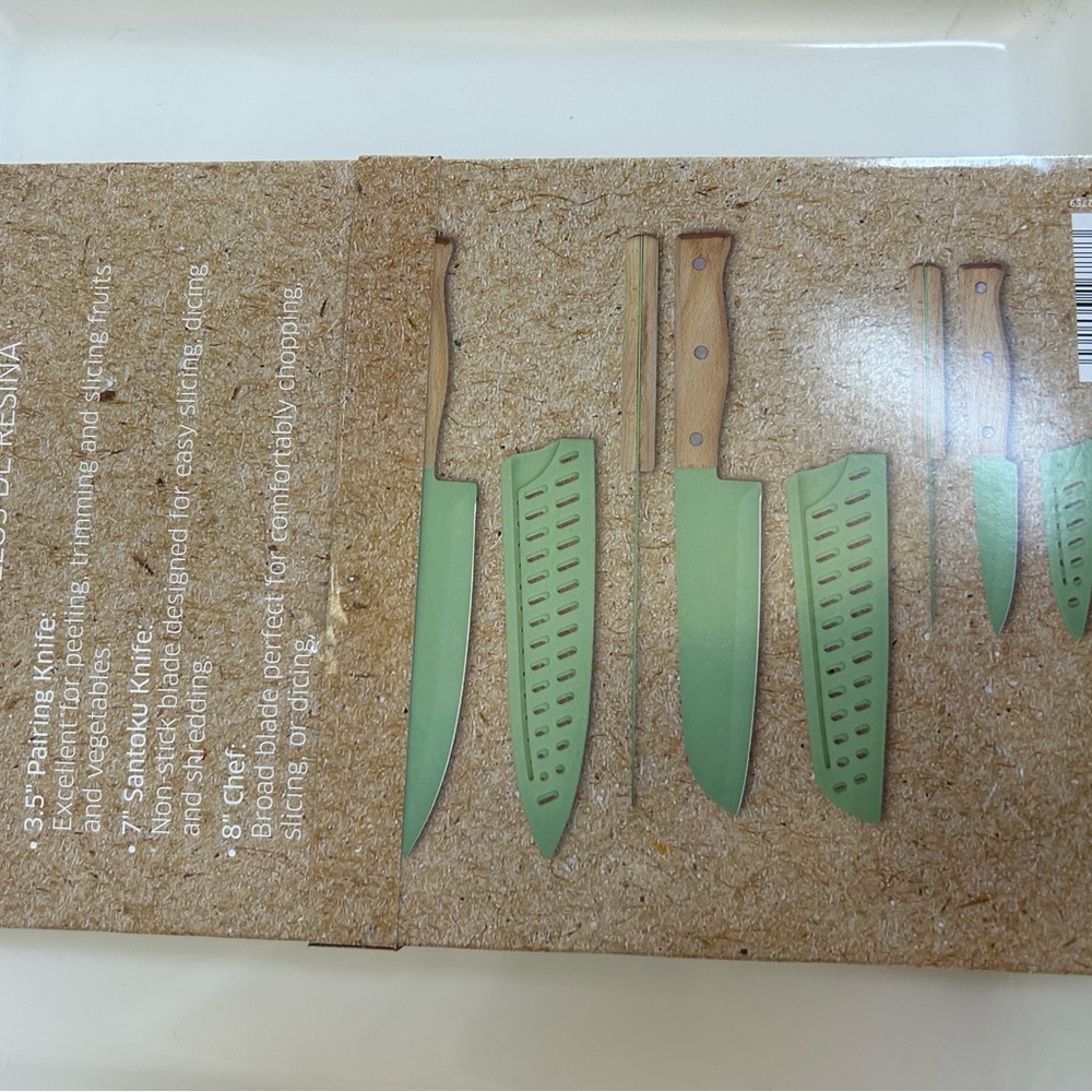 Crofton Resin Knife Set - Picture 2 of 2